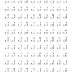 100 Multiplication Worksheet | Math Multiplication for Free Printable 7 Multiplication Worksheets