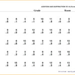 1St Grade Math Worksheets 8 Best Math Images On Free In Multiplication Worksheets 50 Problems
