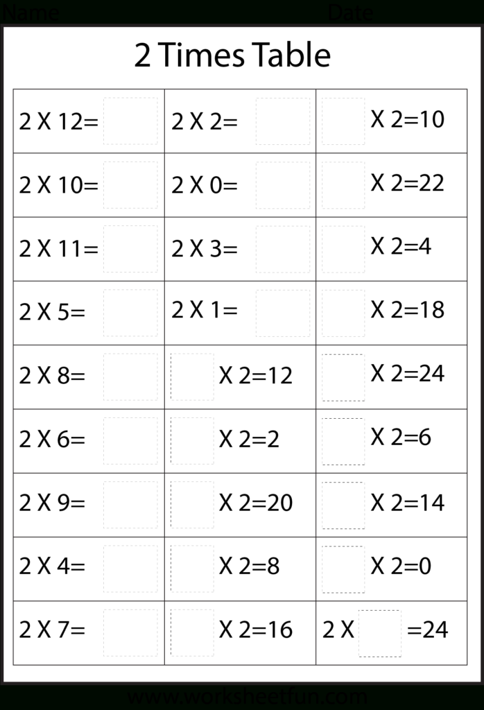 2 12 Times Table Worksheets | Times Tables Worksheets For Printable Multiplication Worksheets 2 12 2 12 Times Table Worksheets | Times Tables Worksheets For Printable Multiplication Worksheets 2 12