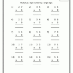 2 Digit Multiplaction Sheets Printables | Math Worksheets with regard to Printable Multiplication By 2