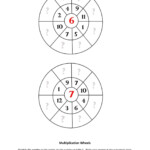 2: Multiplication Wheels - Printable Math Worksheets Pages 1 in Printable Multiplication Wheels