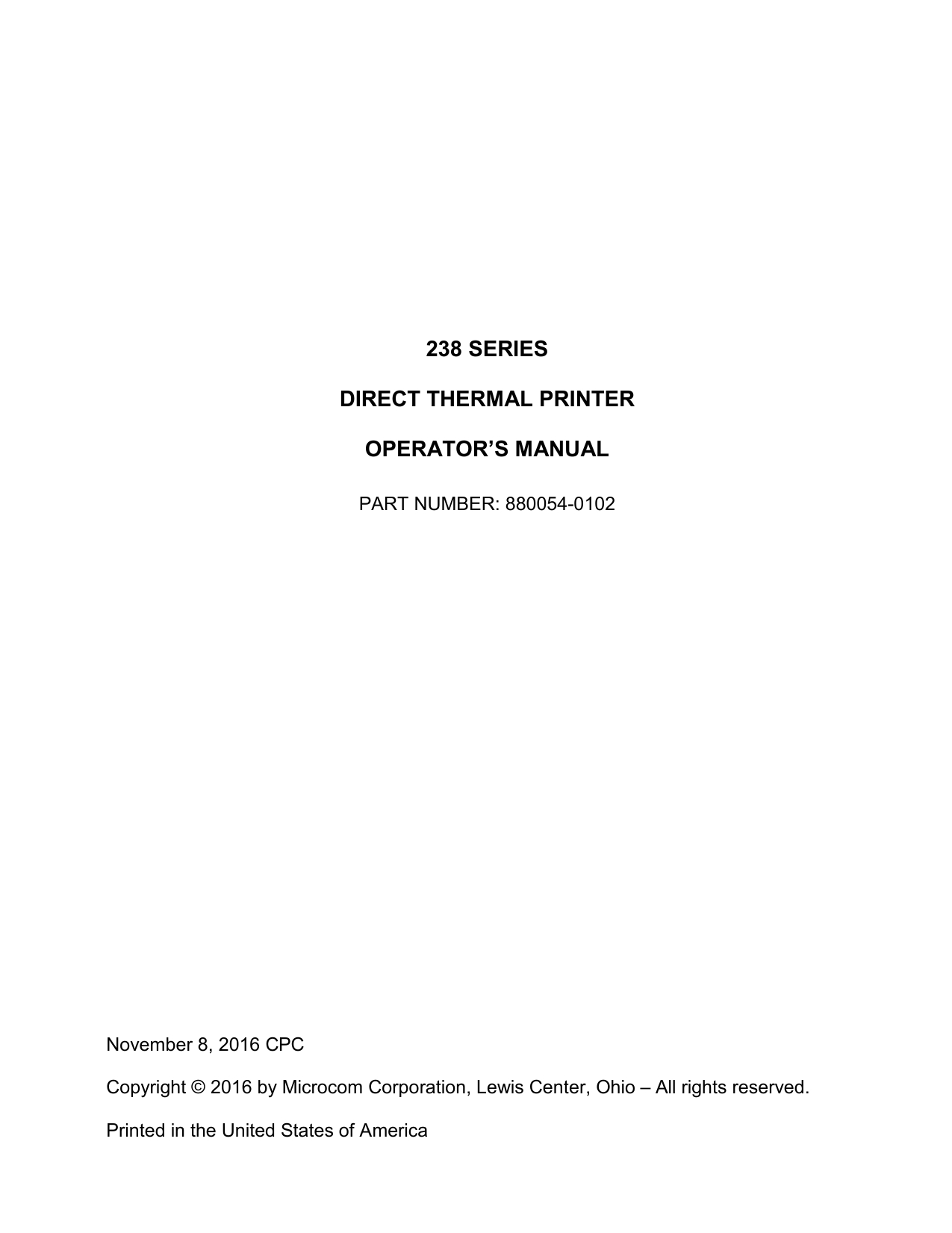 238 Series Direct Thermal Printer Operator`s Manual regarding Printable Multiplication Chart 25X25 238 Series Direct Thermal Printer Operator`s Manual regarding Printable Multiplication Chart 25X25
