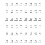3 Digit1 Digit Multiplication (A) Math Worksheet Pertaining To Printable Long Multiplication Worksheets