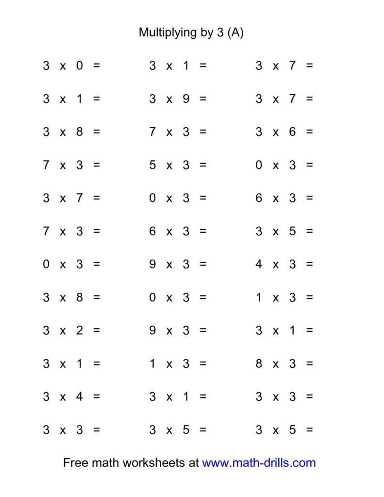 36 Horizontal Multiplication Facts Questions 30 9 (A In Multiplication Worksheets Horizontal 36 Horizontal Multiplication Facts Questions 30 9 (A In Multiplication Worksheets Horizontal