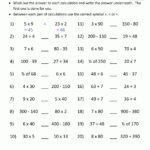 4Th Grade Math Practice Multiples, Factors And Inequalities For Multiplication Quiz Printable 4Th Grade