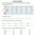 6 Times Table within Multiplication Worksheets 6-12