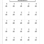 6 Times Table Worksheets To Learn Multiplication | Loving with Printable Multiplication By 6