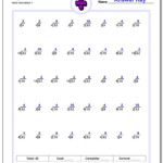 676 Division Worksheets For You To Print Right Now Pertaining To Printable Multiplication Sprints