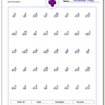 676 Division Worksheets For You To Print Right Now pertaining to Printable Multiplication Sprints