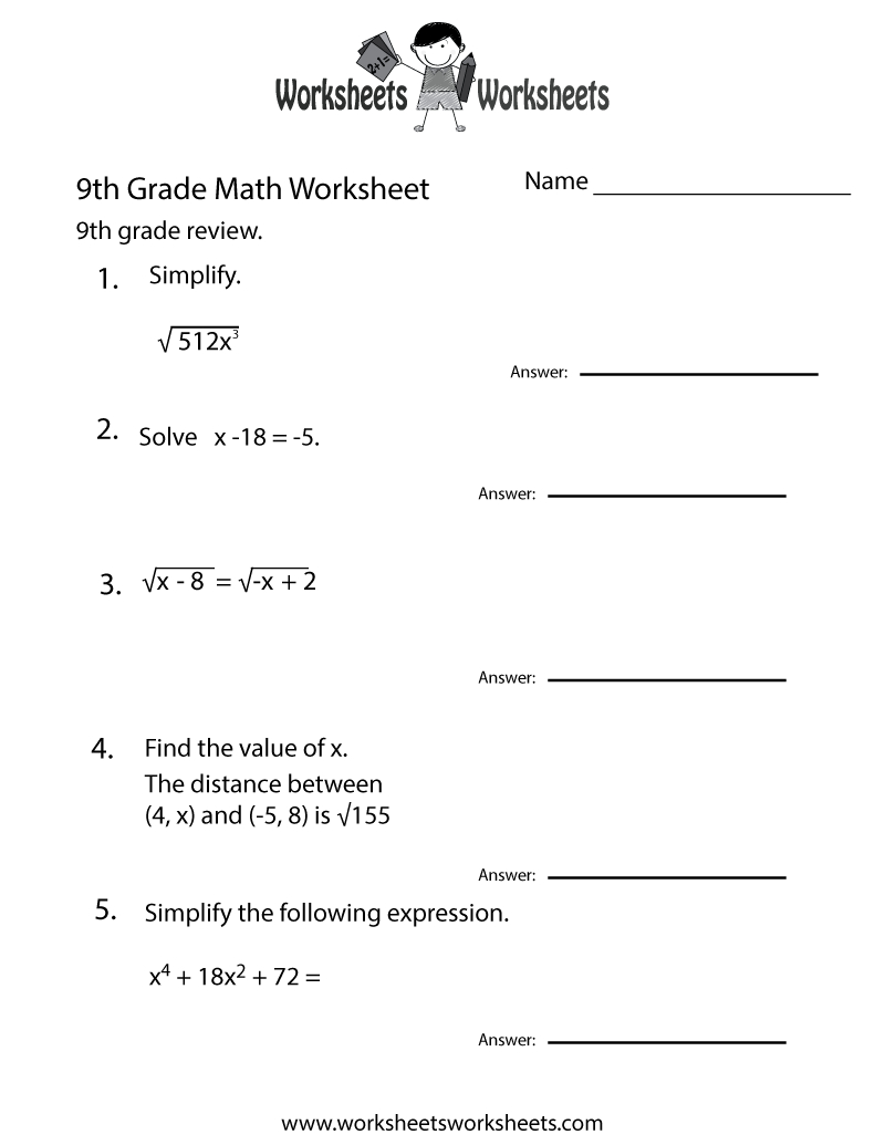 6Th De Homework Sheets Ninth Math Practice Worksheet Free throughout Printable Multiplication Practice Worksheets