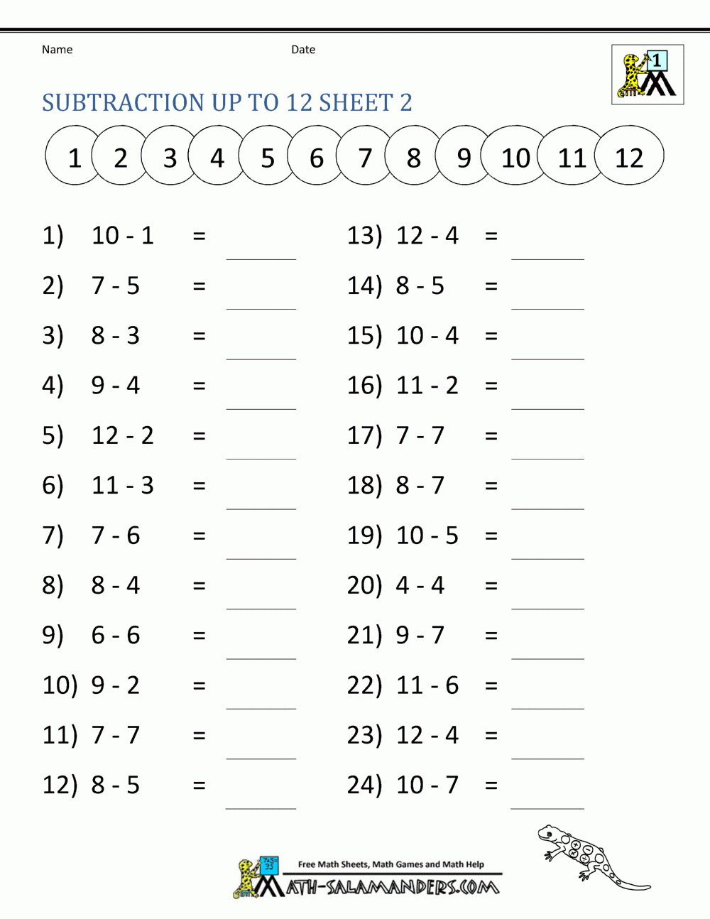 7 Grade Worksheets Free Printables | Chesterudell intended for Multiplication Worksheets 8&amp;#039;s And 9&amp;#039;s