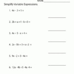 7Th Grade Math Worksheets Algebra - Zelay.wpart.co in Multiplication Worksheets 7Th Grade Pdf