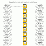 8 Times Table with Multiplication Worksheets 8 Tables