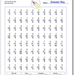 80 And 100 Problem Spaceship Math/rocketmath/mad Minute throughout Multiplication Worksheets 80 Problems