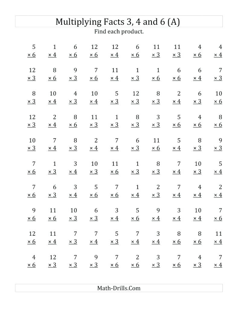 9S Multiplication Worksheet Multiplication Worksheets For 4 within Multiplication Worksheets 8&amp;#039;s And 9&amp;#039;s