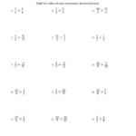 9Th Grade Homework Worksheets Multiplying And Dividing for Multiplication Worksheets 9Th Grade
