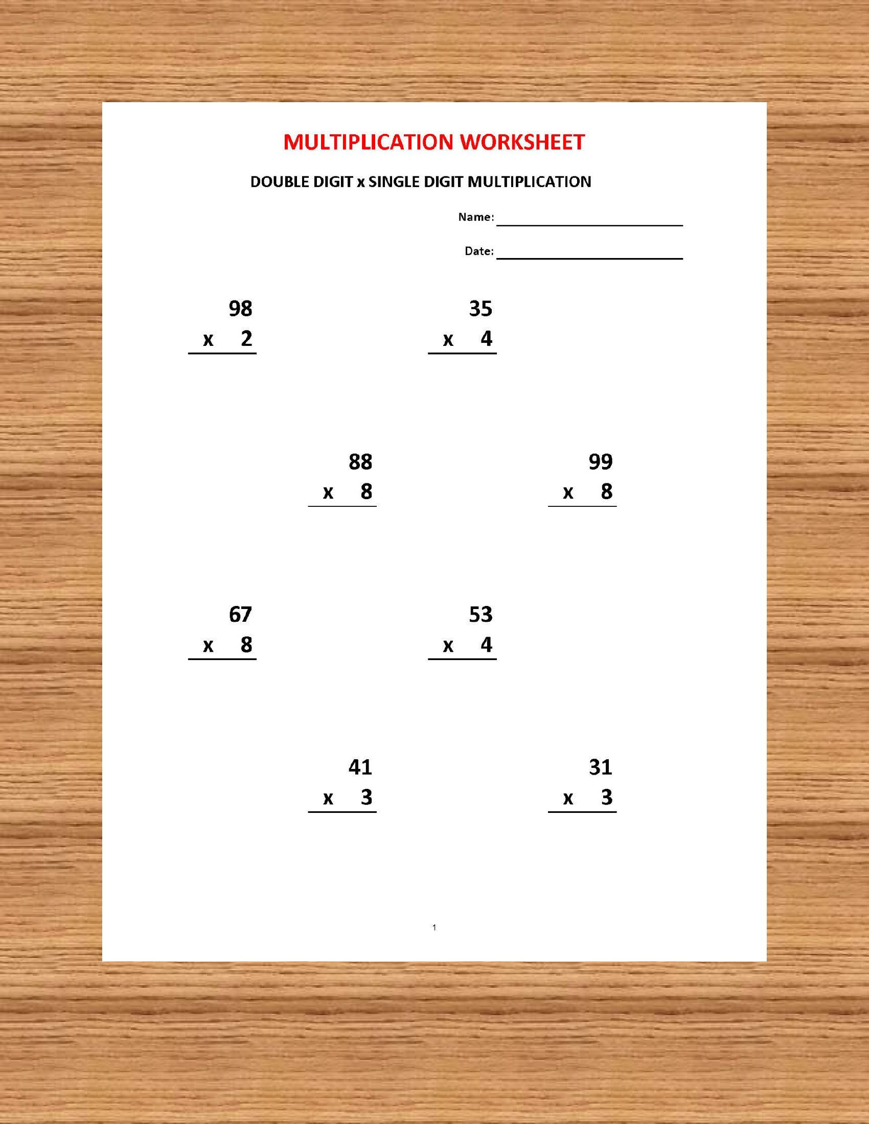 Addition 1 Minute Drill H With Answers (10 Math Sheets)/pdf with regard to 6 Multiplication Worksheets Pdf Addition 1 Minute Drill H With Answers (10 Math Sheets)/pdf with regard to 6 Multiplication Worksheets Pdf