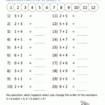 Addition Facts To 20 Worksheets inside Printable Multiplication Worksheets Up To 12