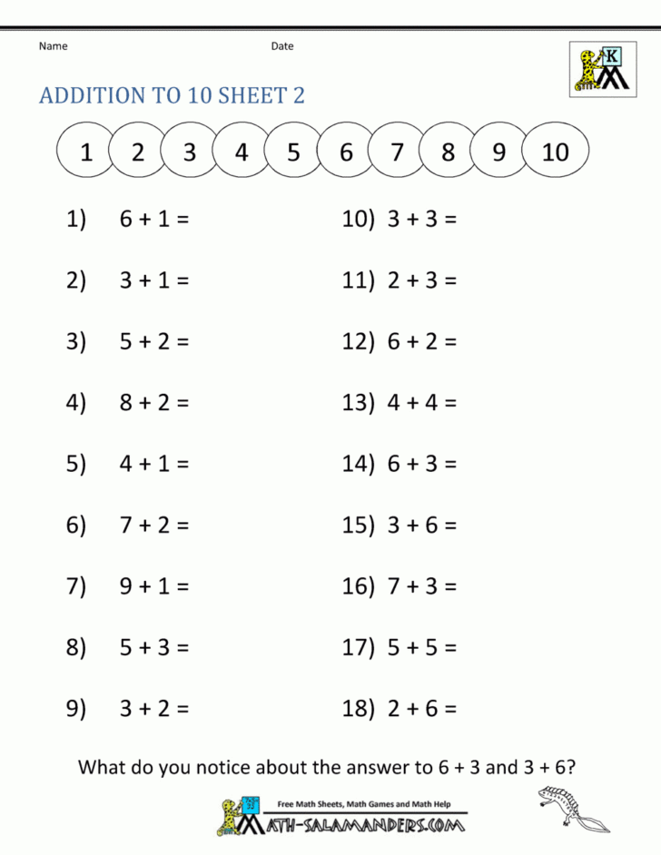 Multiplication Worksheets Up To 10