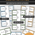 Balance The Equation - Equivalent Number Sentence Jigsaw inside Multiplication Jigsaw Printable