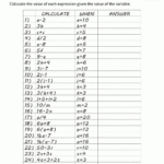 Basic Algebra Worksheets 6Th Grade Homework Sheets H regarding Multiplication Worksheets 6 Grade