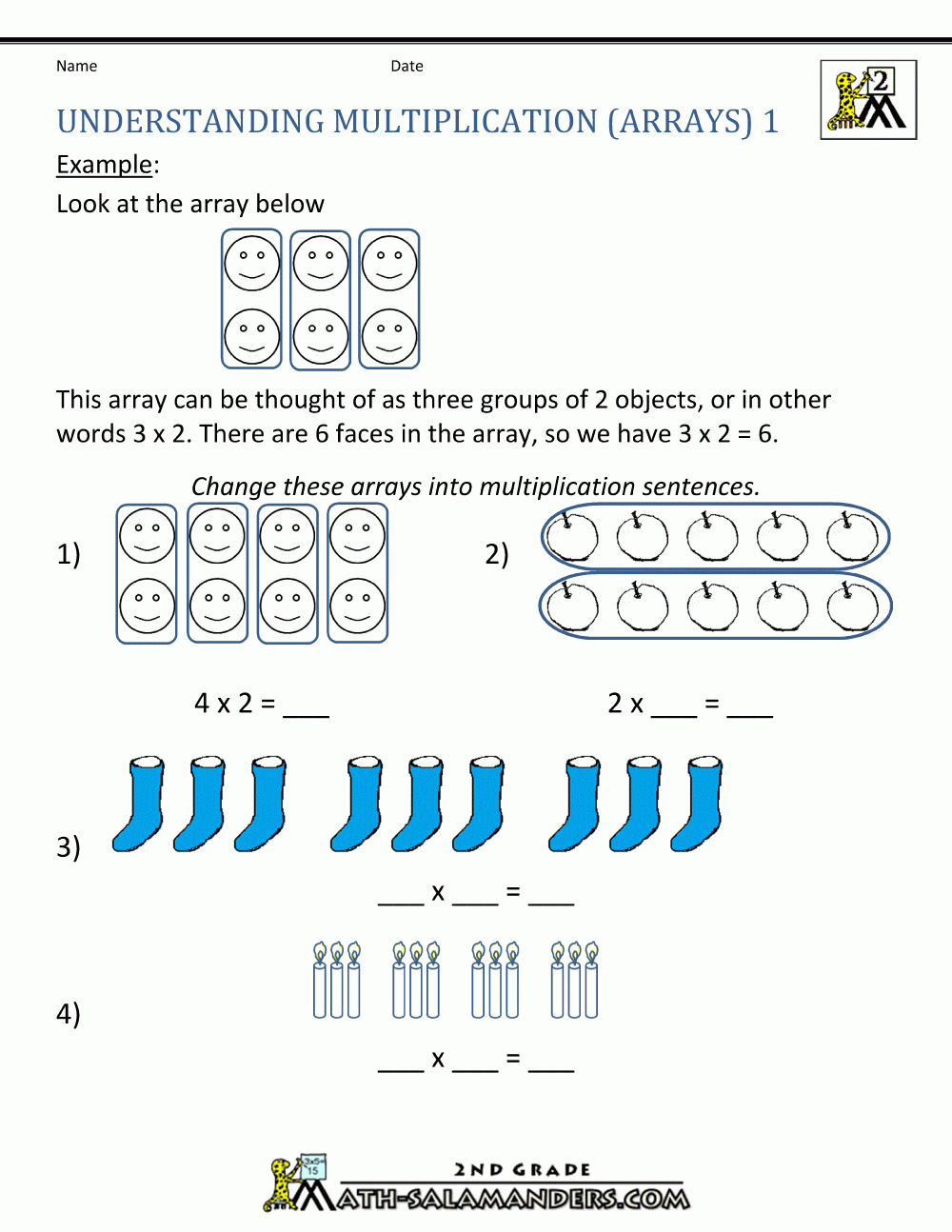 Beginning Multiplication Worksheets with O Multiplication Worksheets