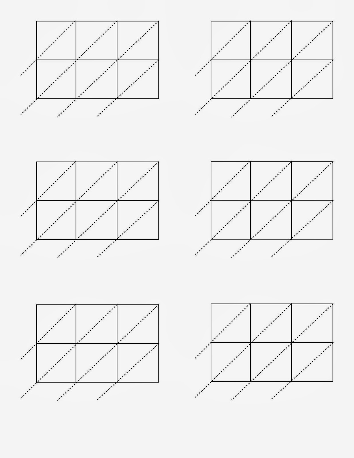 free printable lattice multiplication grids