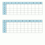 Blank Multiplication Chart Up To 10X10 for Printable Multiplication Practice Chart