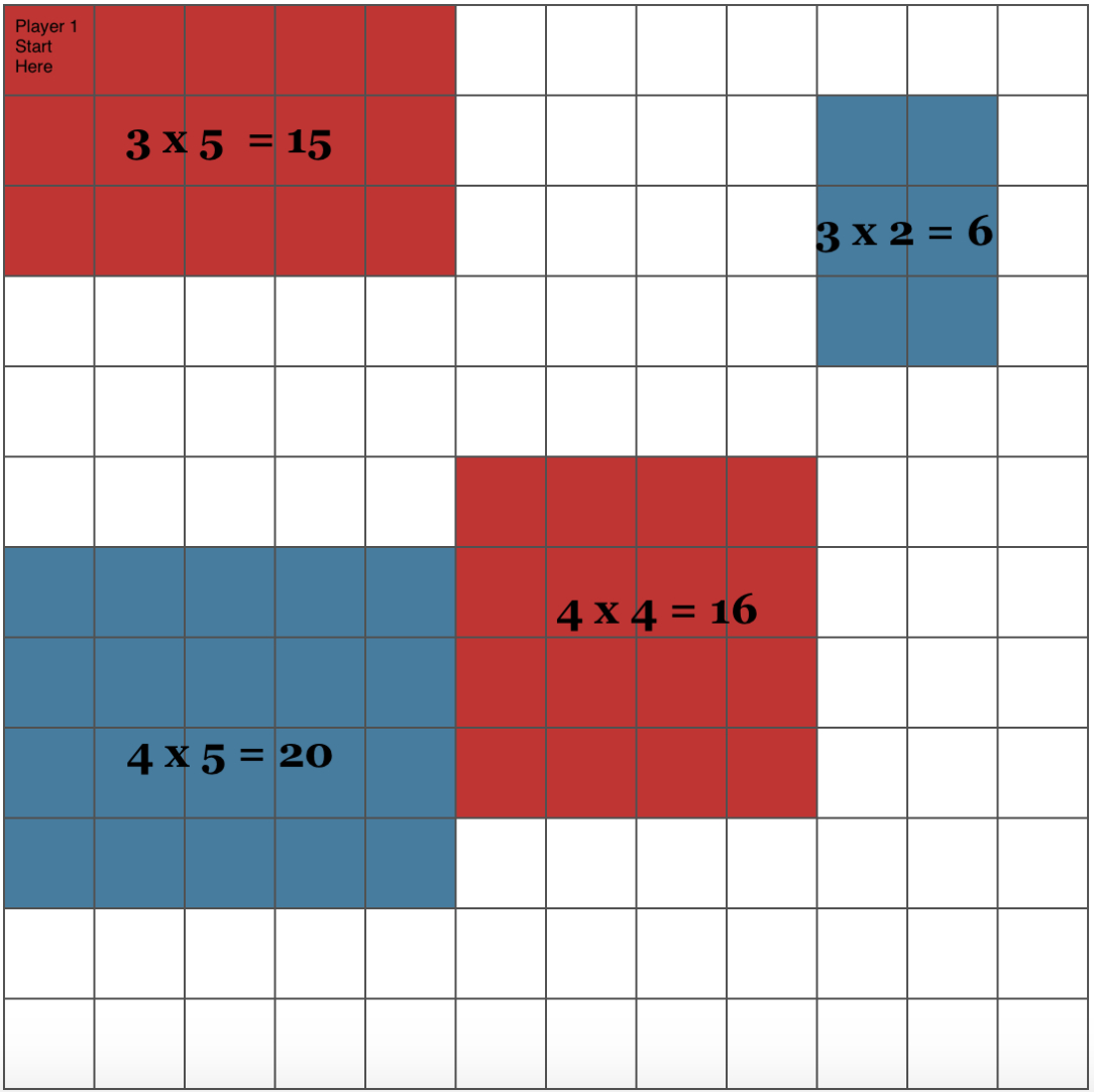 Blockout | Math For Love with regard to Printable Multiplication Squares Game