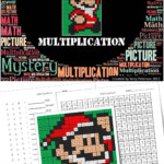 Christmas Math Mystery Picture #13 ~ Multiplication for Free Printable Multiplication Hidden Pictures