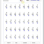 Coloring Book : Multiplaction Worksheets Single Digit In Worksheets On Multiplication For Grade 5