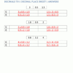 Decimal Division Worksheets regarding Worksheets In Multiplication And Division