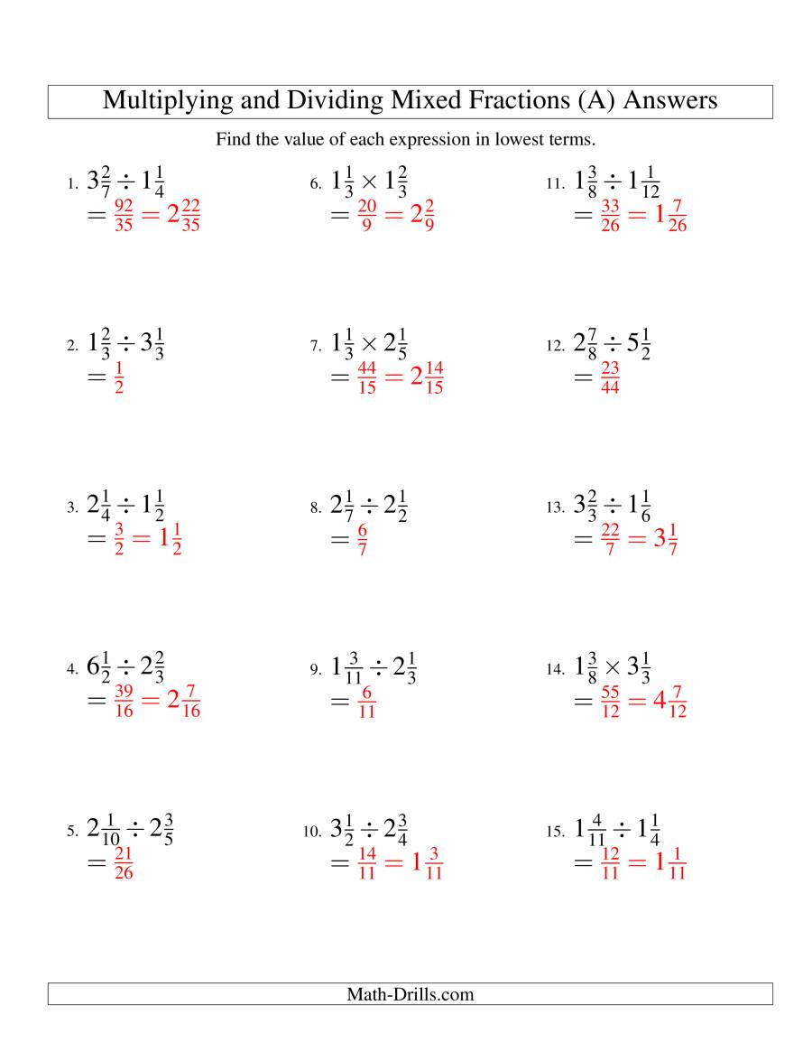 Division Of Fraction Worksheet Fearsome Dividing within Worksheets In Multiplication And Division