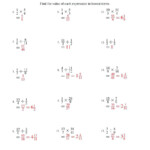 Division Of Fractions Worksheets Download Free Educational In Worksheets On Multiplication And Division For Grade 4