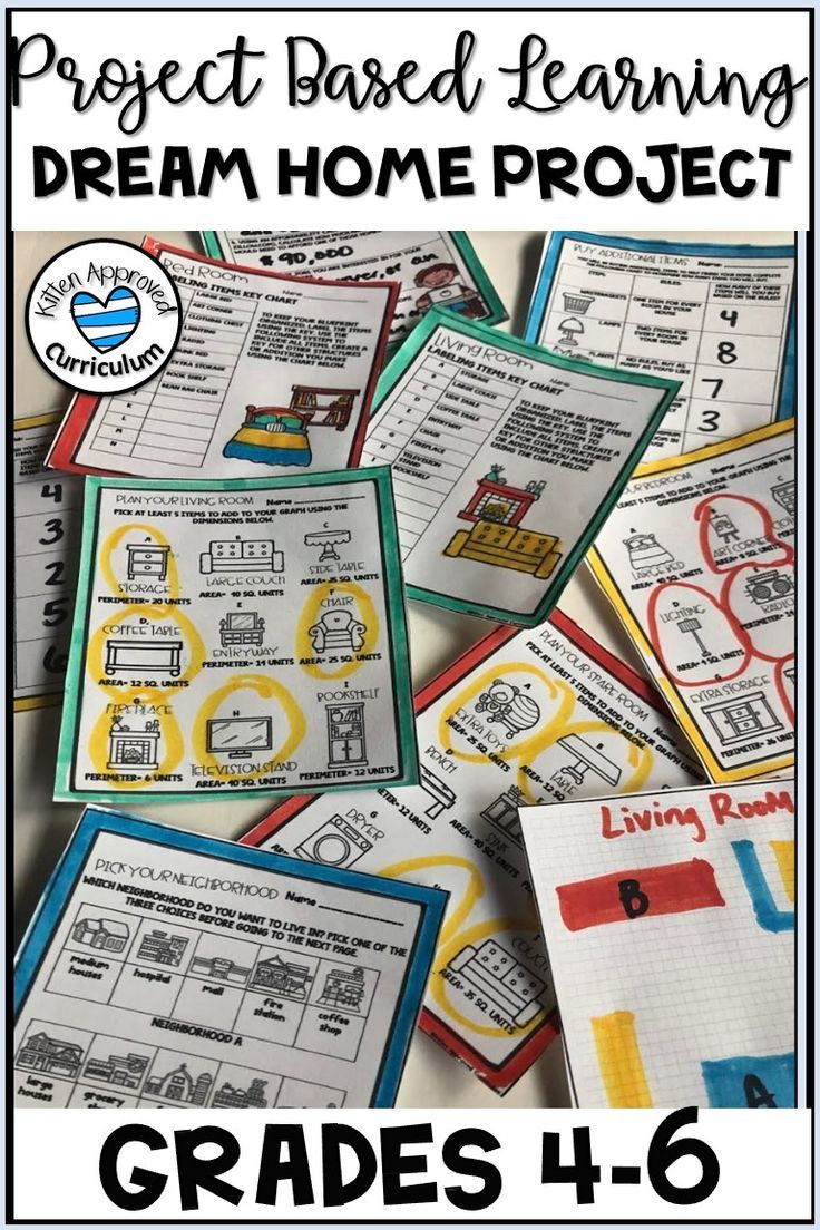 Dream House Math Project Project Based Learning Area And in Multiplication Houses Printable