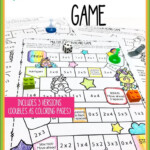 Easy To Use Free Multiplication Game Printables throughout Multiplication Lapbook Printable