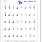 Fact Family Worksheet Math B 2X2=4, 3X2=6! Fact Family in Printable Multiplication 2X2