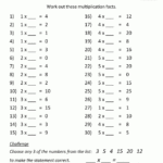Free 2Nd Grade Printing Practice Worksheets Iowa Test Intended For Free Printable Multiplication Quiz Worksheets