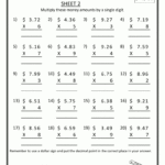 Free 9Th Grade Worksheets Multiplication Table Year Math regarding Multiplication Worksheets 9Th Grade
