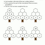 Free Math Puzzles - Addition And Subtraction in Printable Multiplication Puzzles