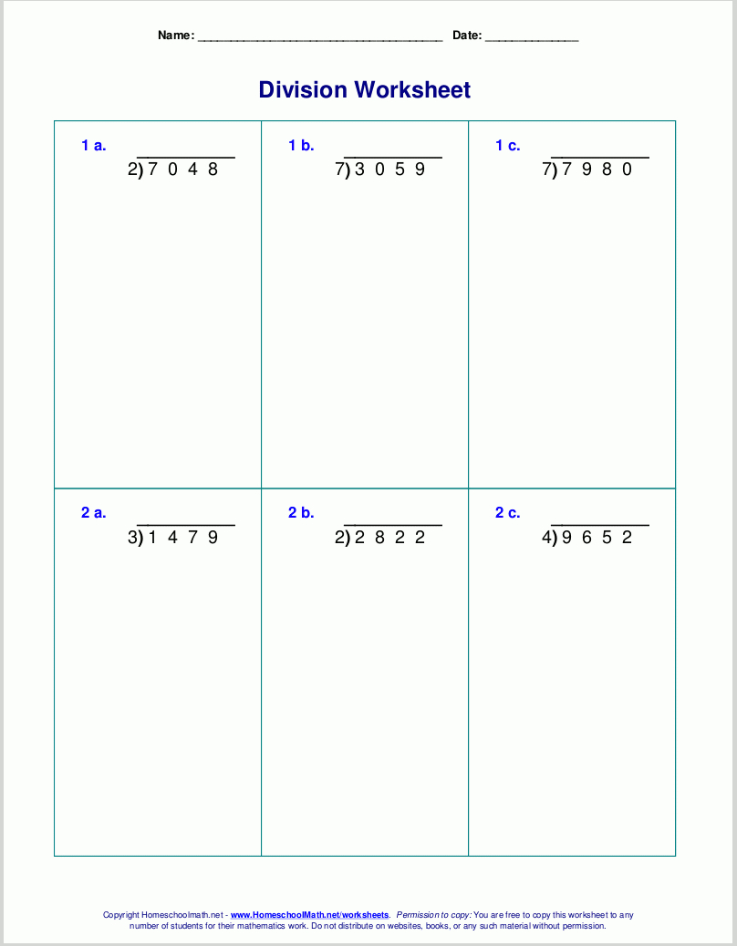 Free Math Worksheets intended for Multiplication Worksheets K12