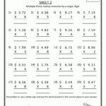 Free Printable 7Th Grade Math Worksheets That Are Rare within Printable Multiplication Worksheets For 7Th Grade