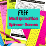 Free Printable Multiplication Games Inside Printable Multiplication Mats