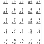 Free Printable Multiplication Worksheets | Multiplication regarding Printable Multiplication Worksheets 2S