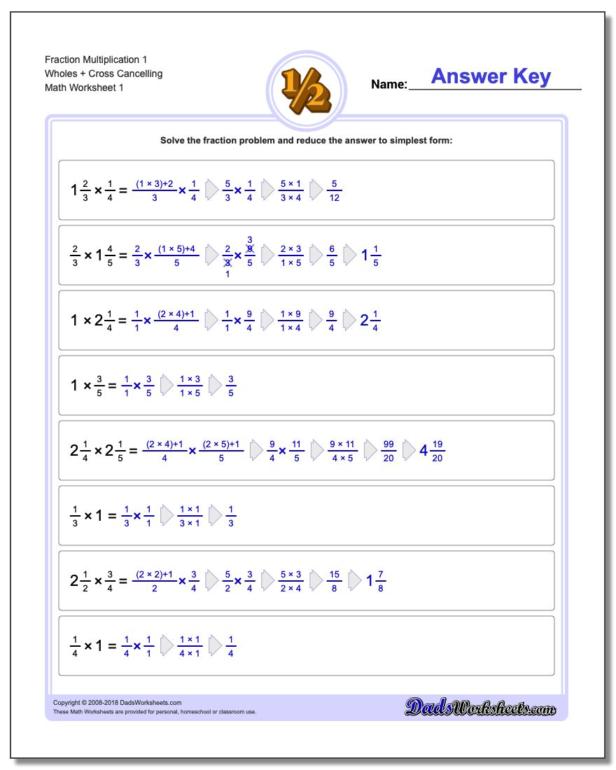 Full Fraction Multiplication inside Multiplication Worksheets X1 Full Fraction Multiplication inside Multiplication Worksheets X1