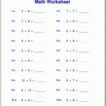 Grade 4 Multiplication Worksheets For Printable Multiplication Sprints
