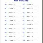 Grade 4 Multiplication Worksheets inside Multiplication Worksheets 7 Grade