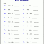 Grade 4 Multiplication Worksheets | Multiplication for O Multiplication Worksheets