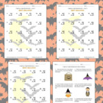 Halloween Math 3 Digit2 Digit Multiplication Worksheets with regard to Multiplication Worksheets Halloween