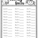 Halloween Math Multiplication Worksheets in Multiplication Worksheets Halloween